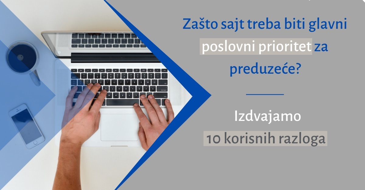 sajt glavni poslovni prioritet